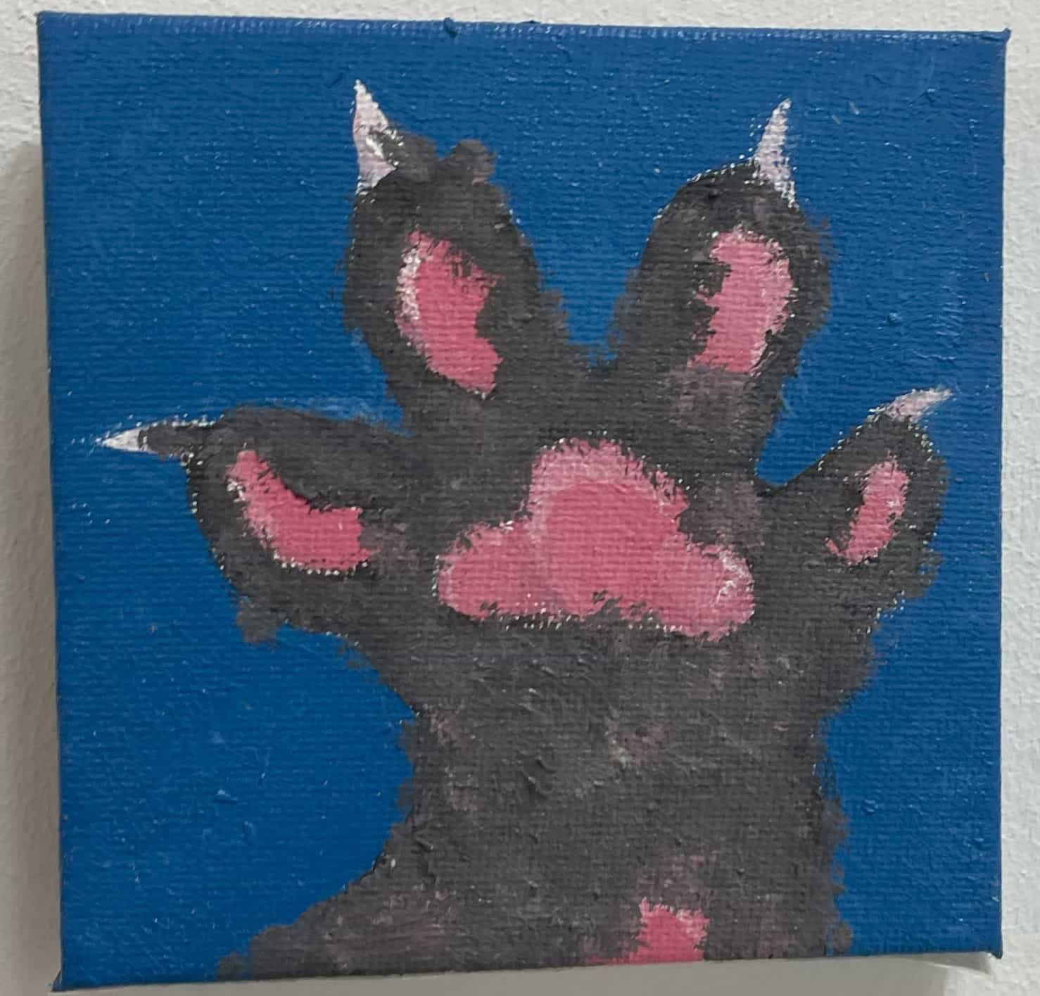 PAW Öl auf Leinwand 5x5cm 2024